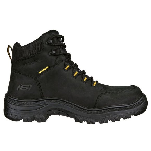 Skechers Black and Yellow Men\'s Boots